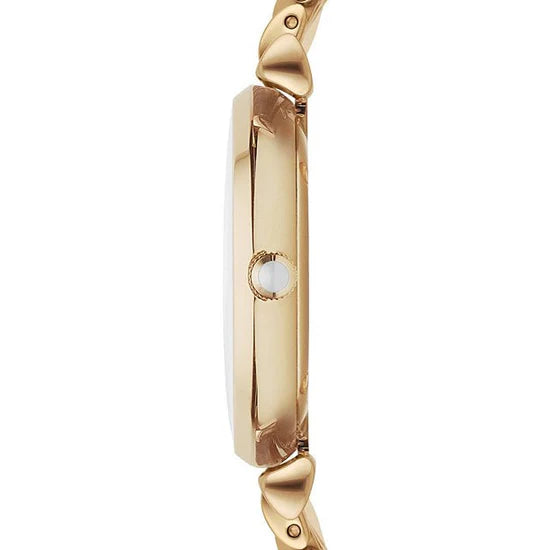 Ladies Emporio Armani Mother of Pearl Dial Rose Gold Stainless Steel Watch AR1909