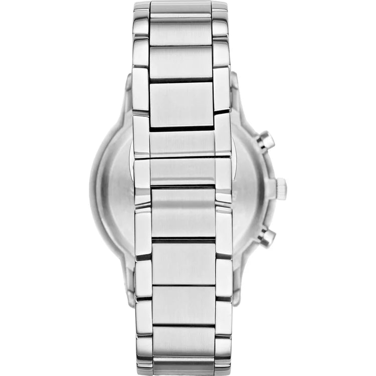 Men's Emporio Armani Silver Stainless Chronograph Watch AR2448