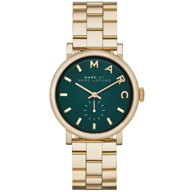 Ladies Marc Jacobs Baker Gold Stainless Steel Watch MBM3245