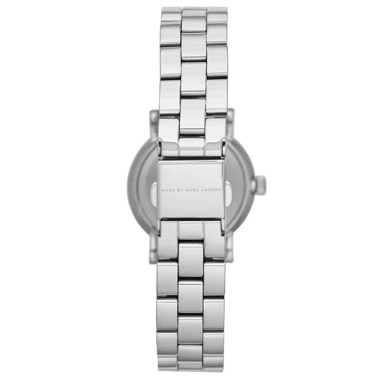 Ladies Marc Jacobs Mini Baker Silver Stainless Steel Watch MBM3246
