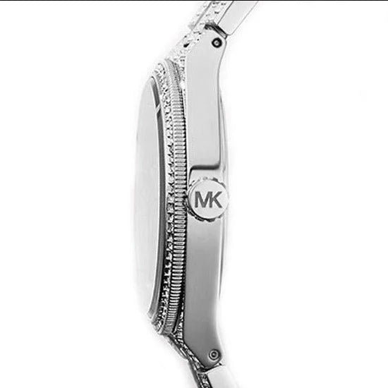 Ladies Michael Kors Channing Silver Diamond Stainless Steel Watch MK6089