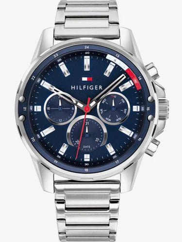 Men's Tommy Hilfiger Maison Blue Face Chronograph Watch 1791788