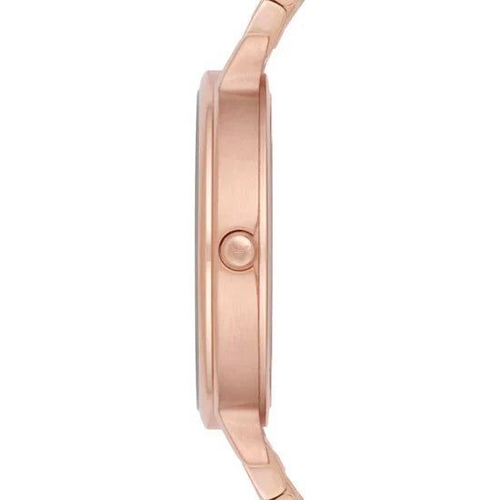 Ladies Emporio Armani Rose Gold Mother of Pearl Dial Watch AR11006