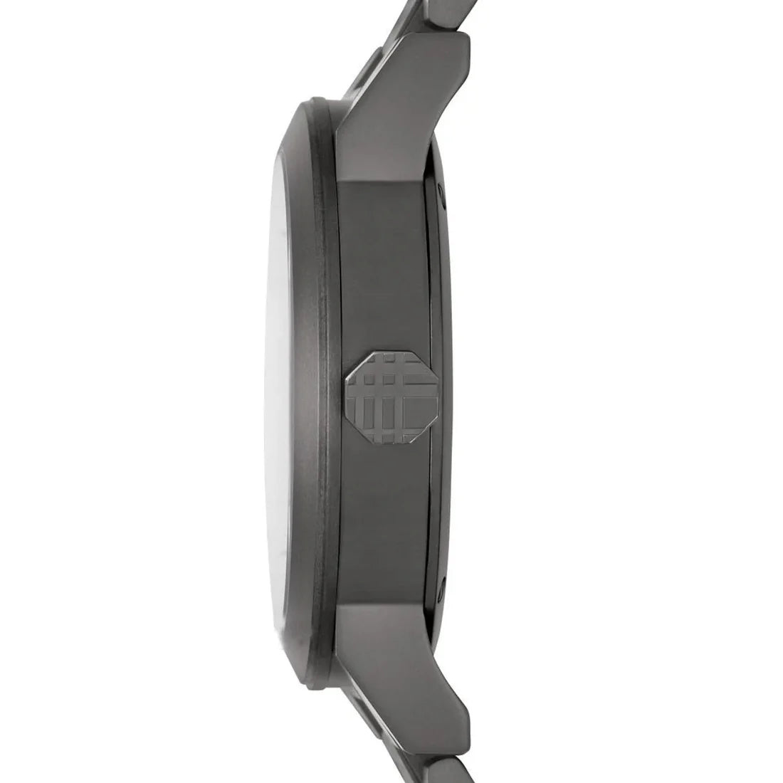 Men's Burberry City Gunmetal Grey Stainless Steel Chronograph Watch BU9902