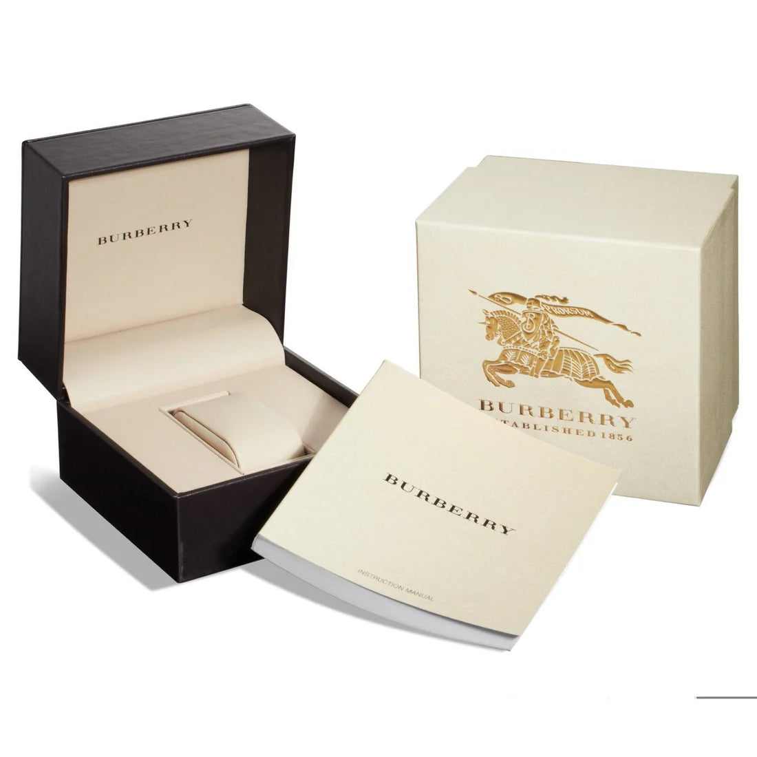 Ladies Burberry Classic Horseferry Check Fabric Strap Watch BU10103
