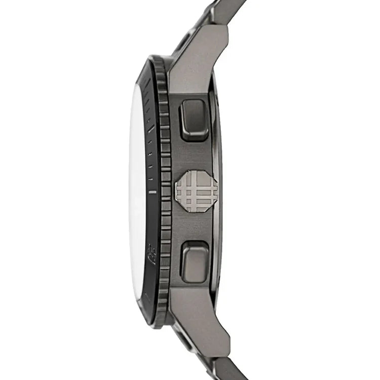 Men's Burberry Gunmetal Grey Chronograph Watch BU9381