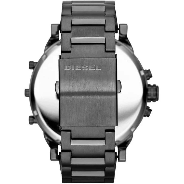Men's Diesel Daddy 2.0 Gunmetal Grey Chronograph Watch DZ7315