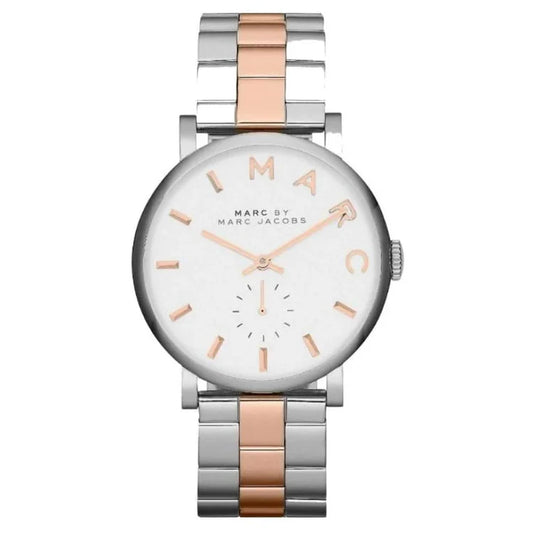 Ladies Marc Jacobs Baker Two Tone Rose Gold Watch MBM3312