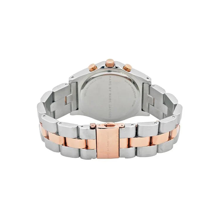 Ladies Marc Jacobs Blaed Two Tone Rose Gold Stainless Steel Watch MBM3178