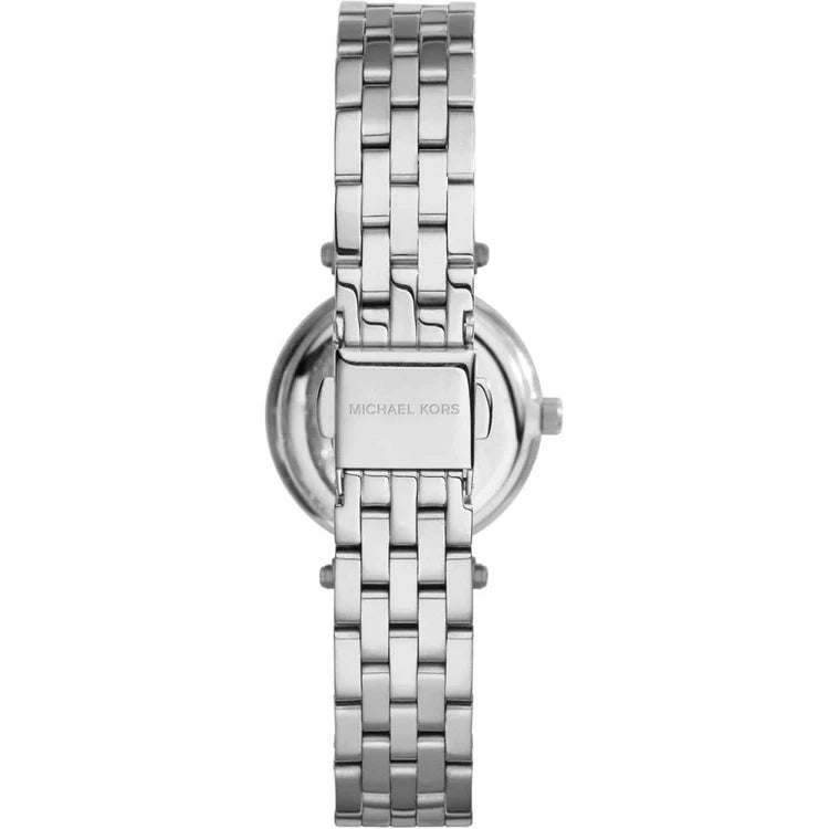 Ladies Michael Kors Mini Darci Silver Stainless Steel Watch MK3294