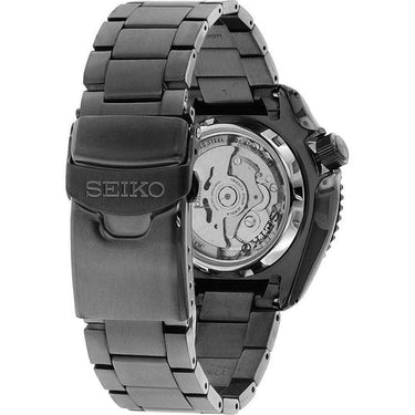 Men's Seiko 5 Sports Black Stainless Steel Automatic Watch SRPD65K1