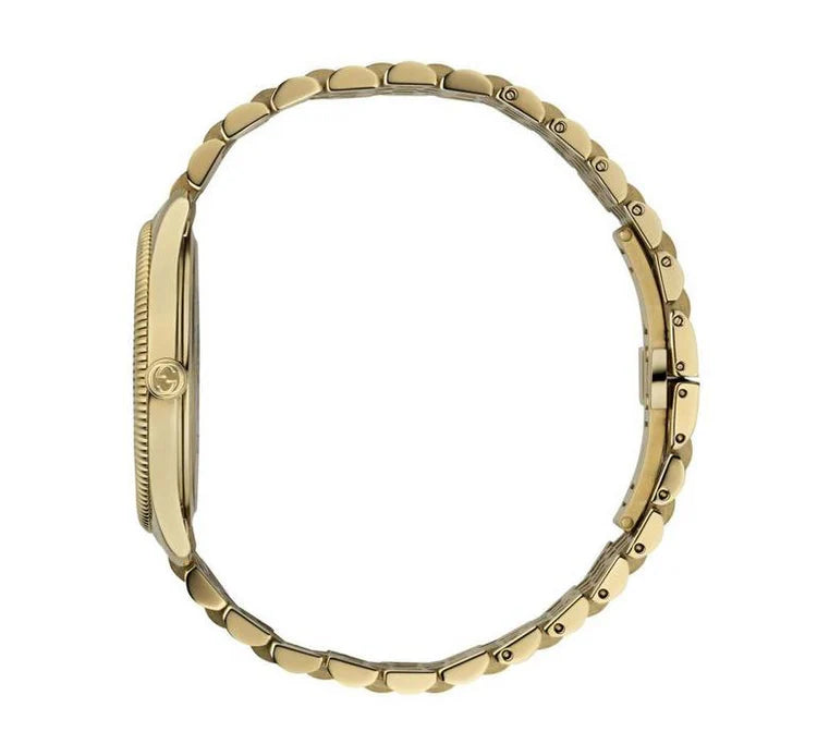 Ladies G-Timeless Gucci Yellow Gold PVD Case 36m Bee Dial Watch YA1264155