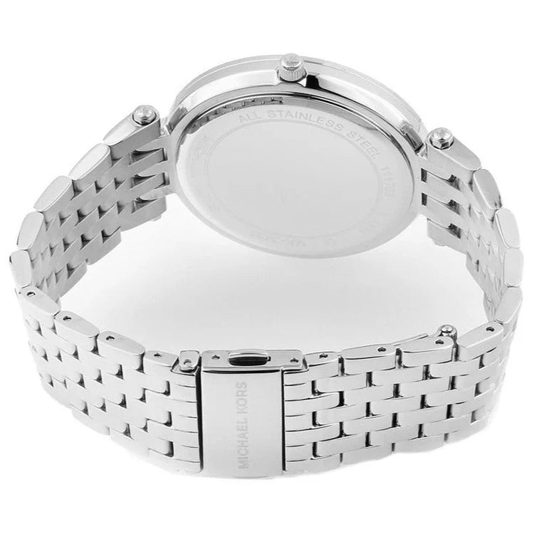 Ladies Michael Kors Darci Silver Stainless Steel Watch MK3437